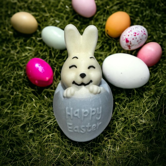 Easter Bunny Candle Multicolored - Picture 6 of 9